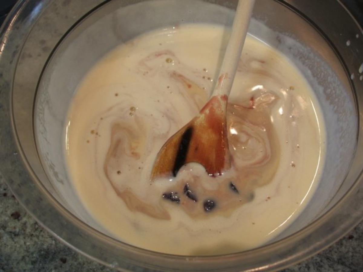 Dessert: Sahneeis mit Amarenakirschen - einfach - von lunapiena