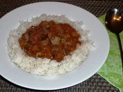 Rezept: Lammcurry mit Tomaten und Aubergine Lammcurry mit Tomaten und Aubergine - Rezept