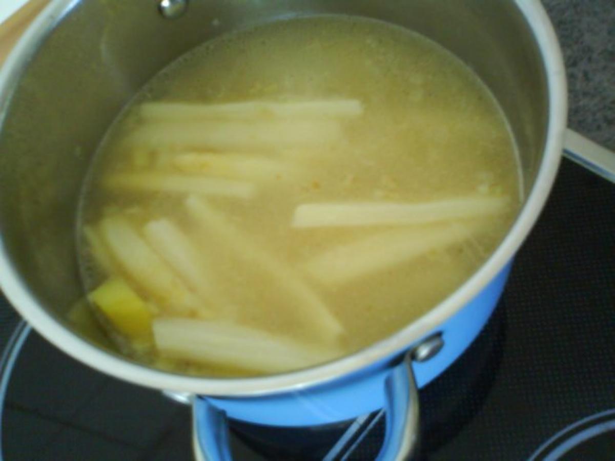 Zitronig frische Spargelcremesuppe - Rezept - Bild Nr. 4