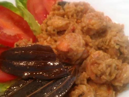 Indisches Garnelen-Reis / Garnelen-Biryani - Rezept - Bild Nr. 2