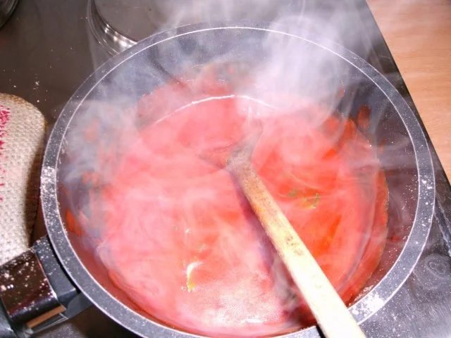 Kotelett mit Käse überbacken mit Tomatensoße , Salat und Kroketten - Rezept - Bild Nr. 7