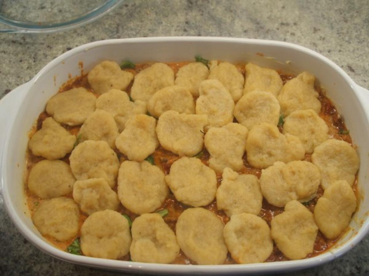 Kartoffeln: Casseruola di Gnocchi Rossi  con Carne - Rezept - Bild Nr. 6