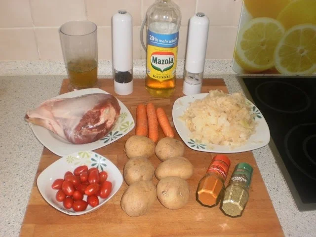 Knusprige Putenhaxe im Gemüsebett - Rezept - Bild Nr. 2