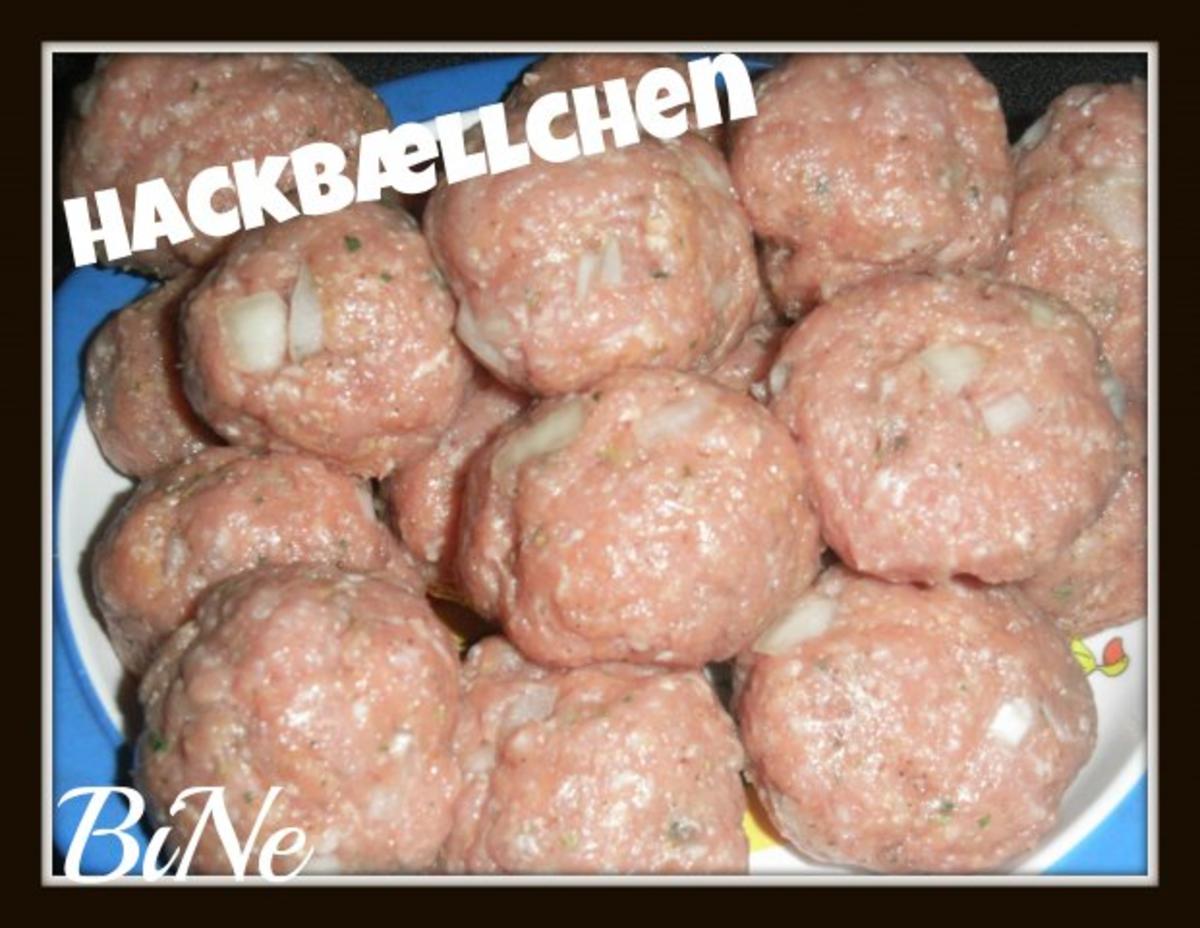 BiNe` S HACKBÆLLCHEN IN GEMUESE - TOMATENSOSSE - Rezept - Bild Nr. 3