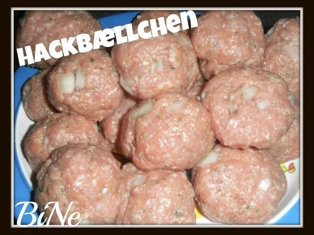 Rezept: BiNe` S HACKBÆLLCHEN IN GEMUESE - TOMATENSOSSE Bild Nr. 3 BiNe` S HACKBÆLLCHEN IN GEMUESE - TOMATENSOSSE - Rezept - Bild Nr. 3