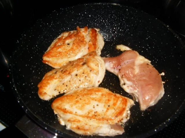 Rezept: Hähnchenbrust mit Bärlauchkruste Bild Nr. 8 Hähnchenbrust mit Bärlauchkruste - Rezept - Bild Nr. 8