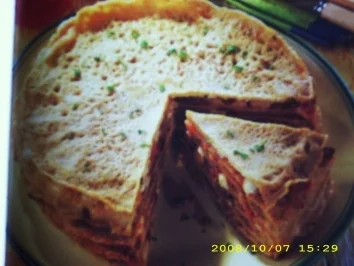 Rezept: Pfannkuchentorte Pfannkuchentorte - Rezept