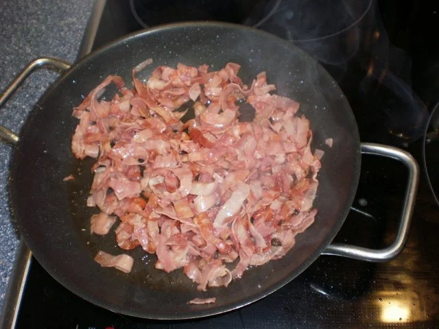 Spargel mit gebratenen Schinkenstreifen - Rezept - Bild Nr. 3