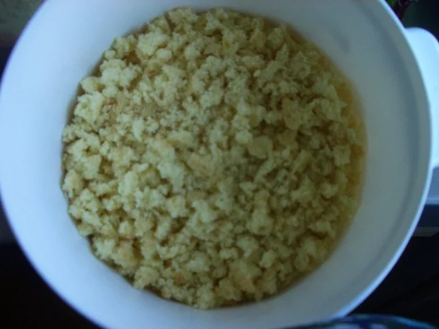 Rezept: Rhabarber - Krokant -Kuchen Bild Nr. 9 Rhabarber - Krokant -Kuchen - Rezept - Bild Nr. 9