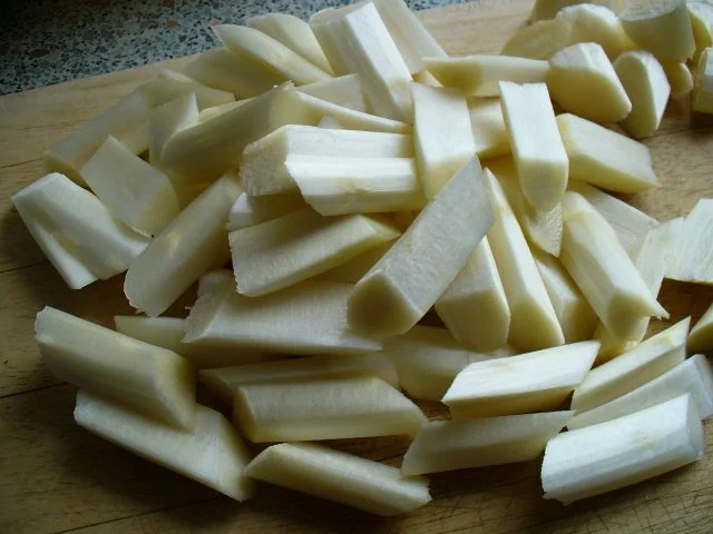 Rezept: Spargelcremesuppe mit Champignons Bild Nr. 2 Spargelcremesuppe mit Champignons - Rezept - Bild Nr. 2