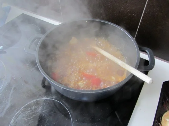 Resteverwertung - Geschnetzeltes vom Huhn und Schwein - Rezept - Bild Nr. 7