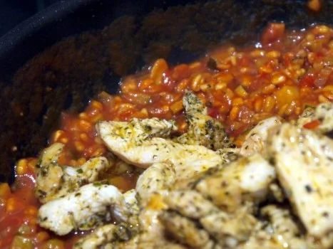 Würzige Hähnchen-Ebly-Pfanne - Rezept - Bild Nr. 12