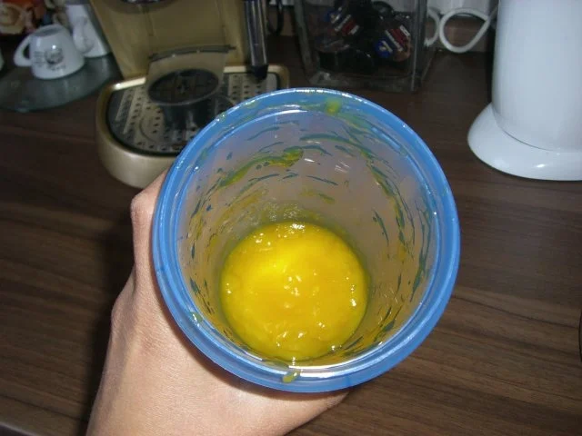 Schokosoufflé mit Pfannkuchen und Mangosoße - Rezept - Bild Nr. 7