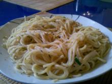 Nudeln: Mediteranes Ziegenkäsepesto mit Spaghetti - Rezept