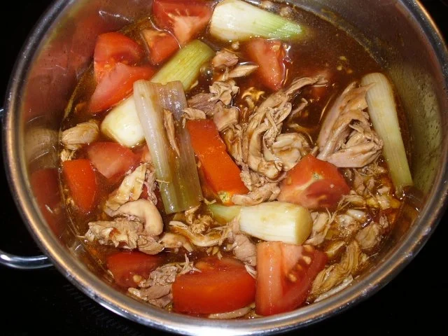 Putenbrust mit Reis und Rosinen - Rezept - Bild Nr. 7