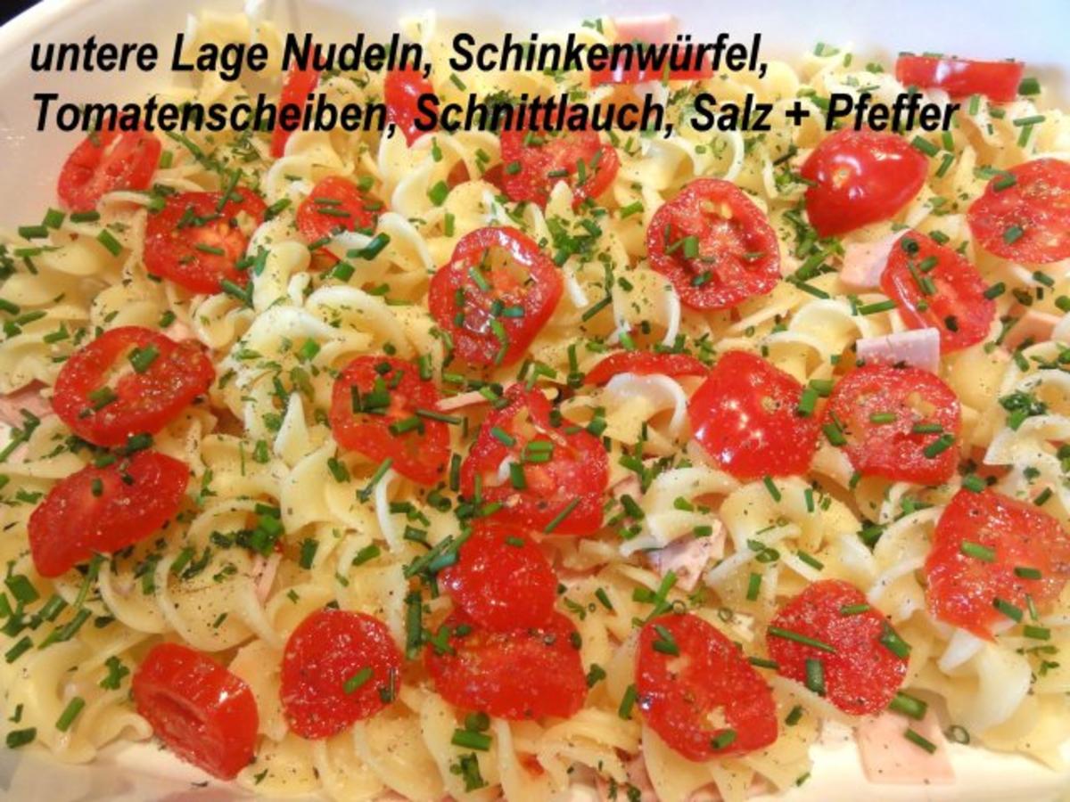 Nudeln:   AUFLAUF aus gedrehten BANDNUDELN - Rezept - Bild Nr. 3