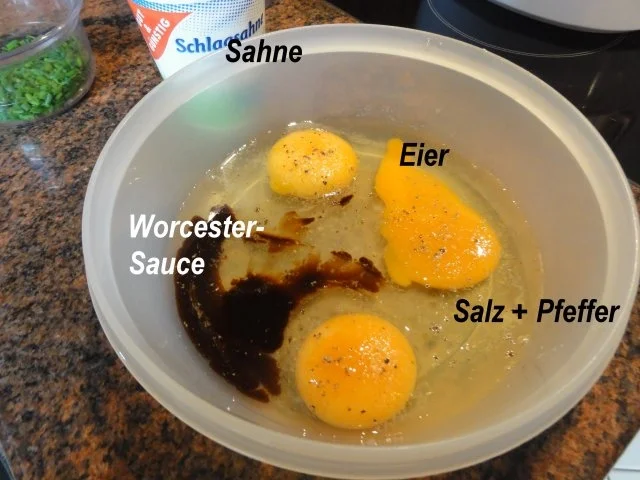 Nudeln:   AUFLAUF aus gedrehten BANDNUDELN - Rezept - Bild Nr. 5