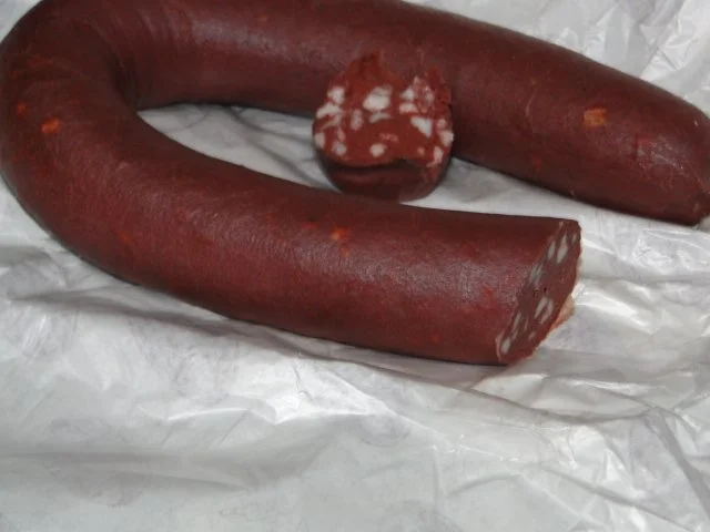 Himmel un Äd mit gebratener Blutwurst in Naturdarm - Rezept - Bild Nr. 2