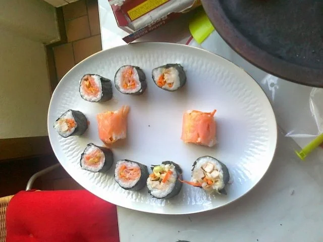 Rezept: Sushi selbst Gemacht. Bild Nr. 36 Sushi selbst Gemacht. - Rezept - Bild Nr. 36