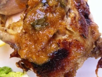 Rezept: Zitronen-Honig-Senf-Ingwer Huhn…. Bild Nr. 3 Zitronen-Honig-Senf-Ingwer Huhn…. - Rezept - Bild Nr. 3