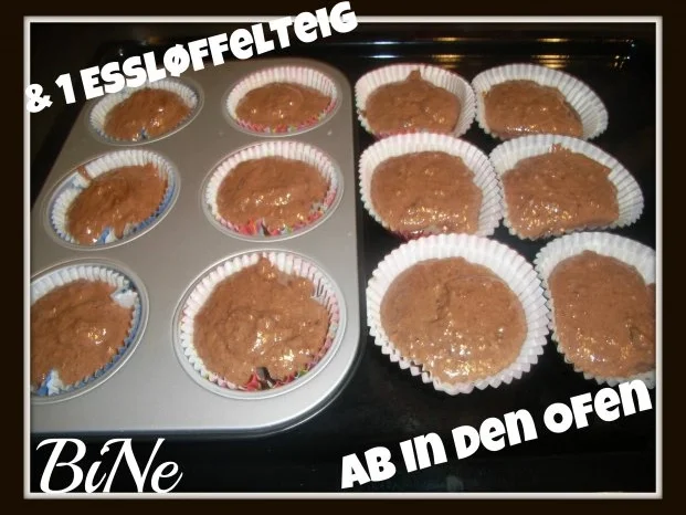 BiNe` S SCHOKO - NUSS - MUFFINS - Rezept - Bild Nr. 8