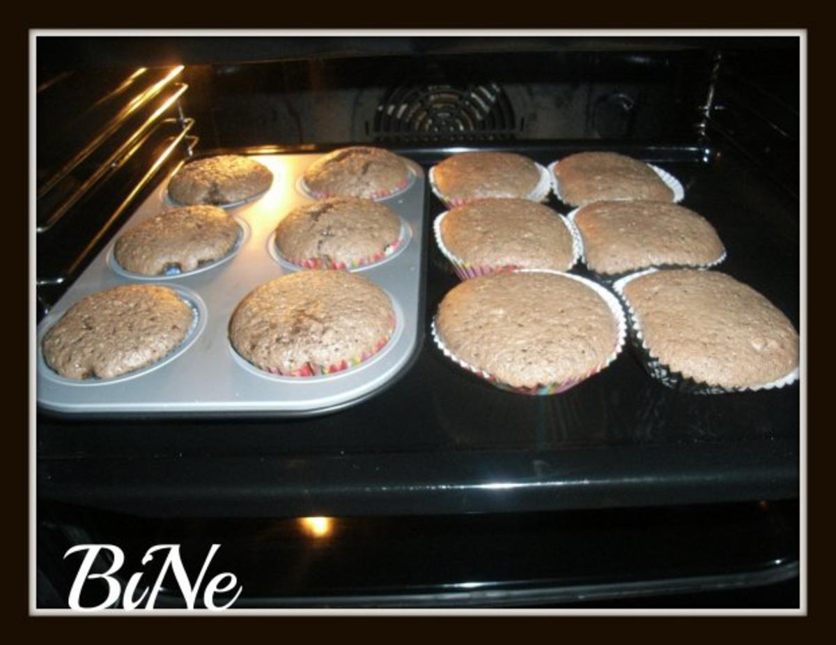 BiNe` S SCHOKO - NUSS - MUFFINS - Rezept - Bild Nr. 9