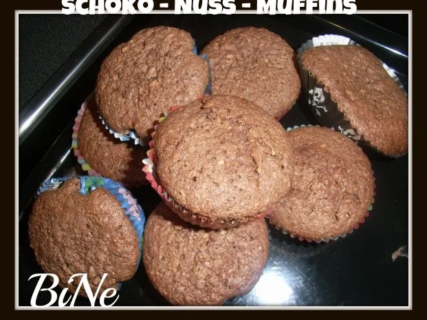 BiNe` S SCHOKO - NUSS - MUFFINS - Rezept - Bild Nr. 10