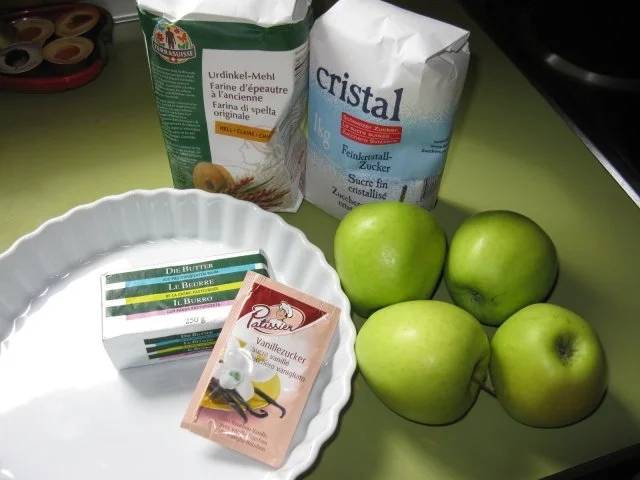 Apfel - Crumble - Rezept