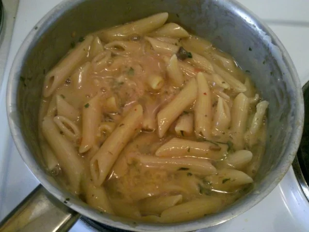 Rezept: Nudeln: Schnelle Waldpilz-Nudeln Bild Nr. 6 Nudeln: Schnelle Waldpilz-Nudeln - Rezept - Bild Nr. 6