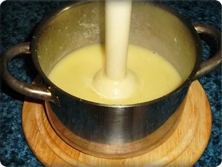 Rezept: -`❊´- Spinatsuppe mit Bärlauch und Ei -`❊´- Bild Nr. 13 -`❊´- Spinatsuppe mit Bärlauch und Ei -`❊´- - Rezept - Bild Nr. 13