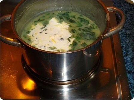 Rezept: -`❊´- Spinatsuppe mit Bärlauch und Ei -`❊´- Bild Nr. 14 -`❊´- Spinatsuppe mit Bärlauch und Ei -`❊´- - Rezept - Bild Nr. 14