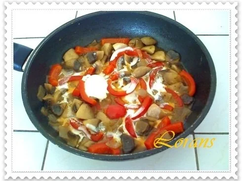 -`❊´-  Champignon-Paprika- Pfanne   -`❊´- - Rezept - Bild Nr. 5
