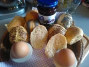 Sonntags-Broetchen (ohne Wartezeit!) - Rezept