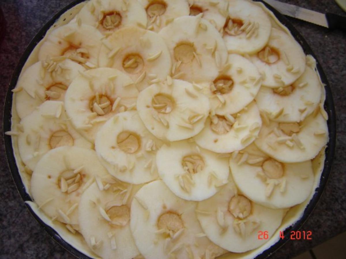 Kuchen & Torten : Apfelkuchen mit Calvados-Sahne - Rezept - Bild Nr. 6