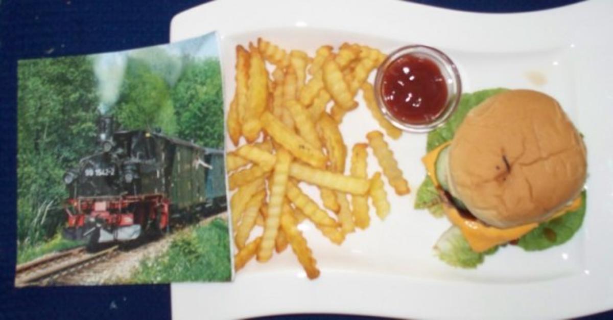 Bilder für Steakburger mit Minutensteaks vom Rind und Hamburger Brötchen - Rezept