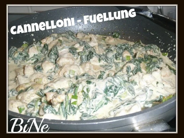 BiNe` S HÆHNCHEN - SPINAT - CANNELLONI - Rezept - Bild Nr. 7