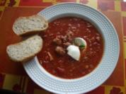 Tomaten -Thunfischsuppe - Rezept