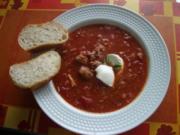 Tomaten -Thunfischsuppe - Rezept