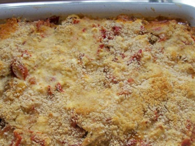 Mediterraner Kartoffel-Hackauflauf mit Ciabatta-Kruste - Rezept ...