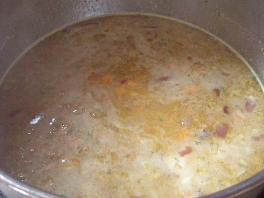 Gekräuterte Käse-Zwiebelsuppe mit Möhren - Rezept - kochbar.de