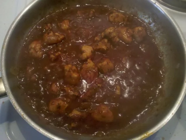 Rezept: Geflügel: Hähnchengeschnetzeltes mediteran mit Bulgur Bild Nr. 6 Geflügel: Hähnchengeschnetzeltes mediteran mit Bulgur - Rezept - Bild Nr. 6