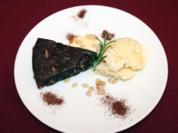 Pinienkernkuchen und Rosmarineis - Rezept