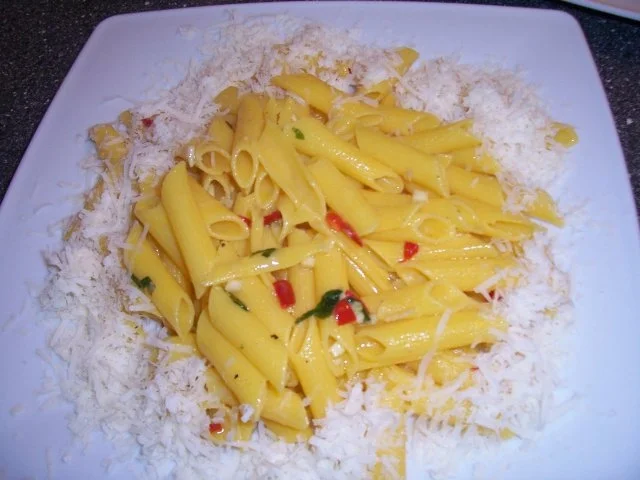 Penne Aglio e Olio - Rezept - Bild Nr. 4