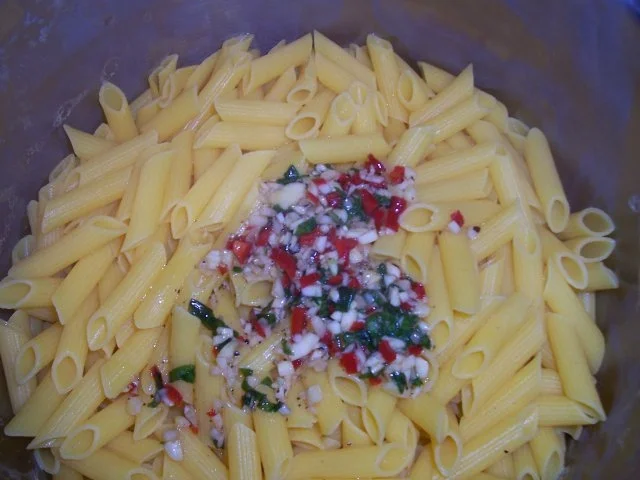 Penne Aglio e Olio - Rezept - Bild Nr. 3