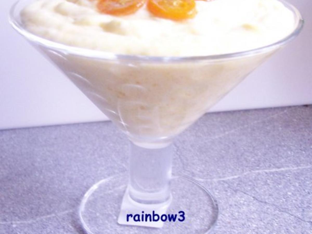 Dessert: Mango Orangen Creme mit karamellisierten Kumquats - einfach ...