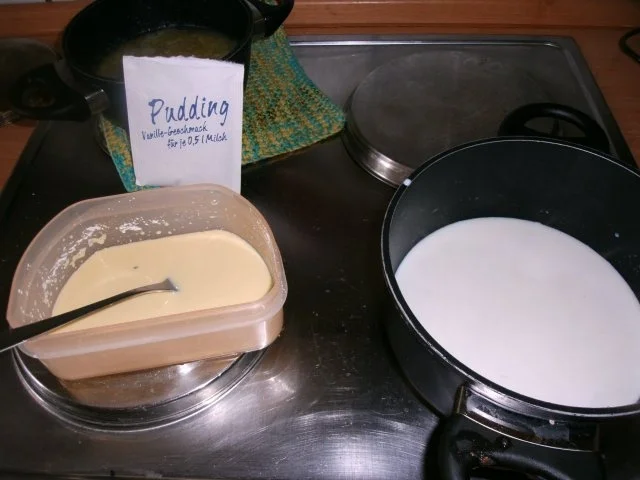 Rezept: Rhababerpudding Bild Nr. 7 Rhababerpudding - Rezept - Bild Nr. 7