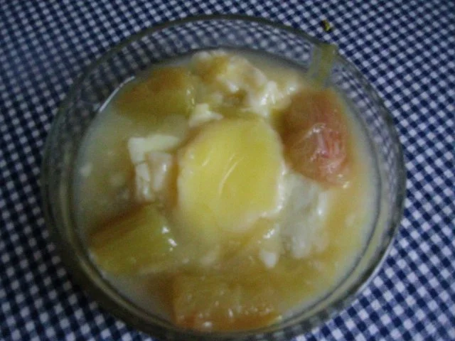 Rezept: Rhababerpudding Bild Nr. 2 Rhababerpudding - Rezept - Bild Nr. 2