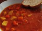 Rote Linsensuppe mit Curry - Rezept
