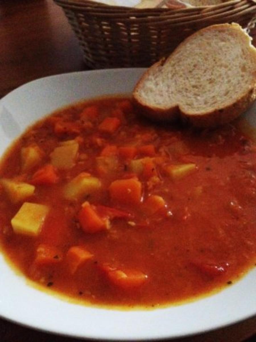 Bilder für Rote Linsensuppe mit Curry - Rezept