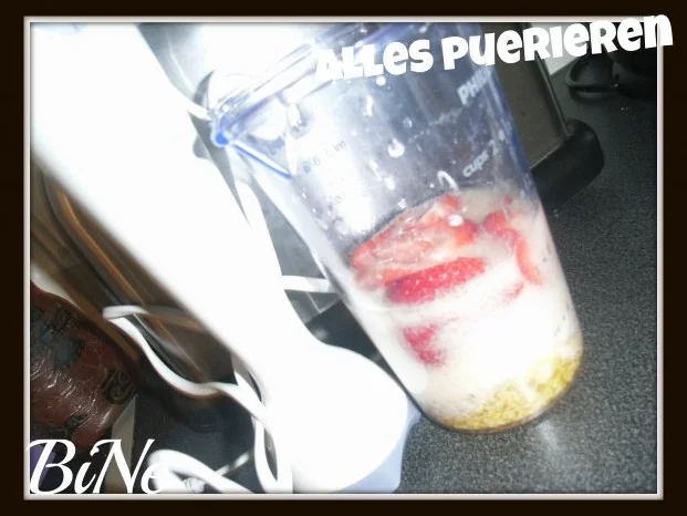 BiNe` S ERDBEER -  SMOOTHIE - Rezept - Bild Nr. 3